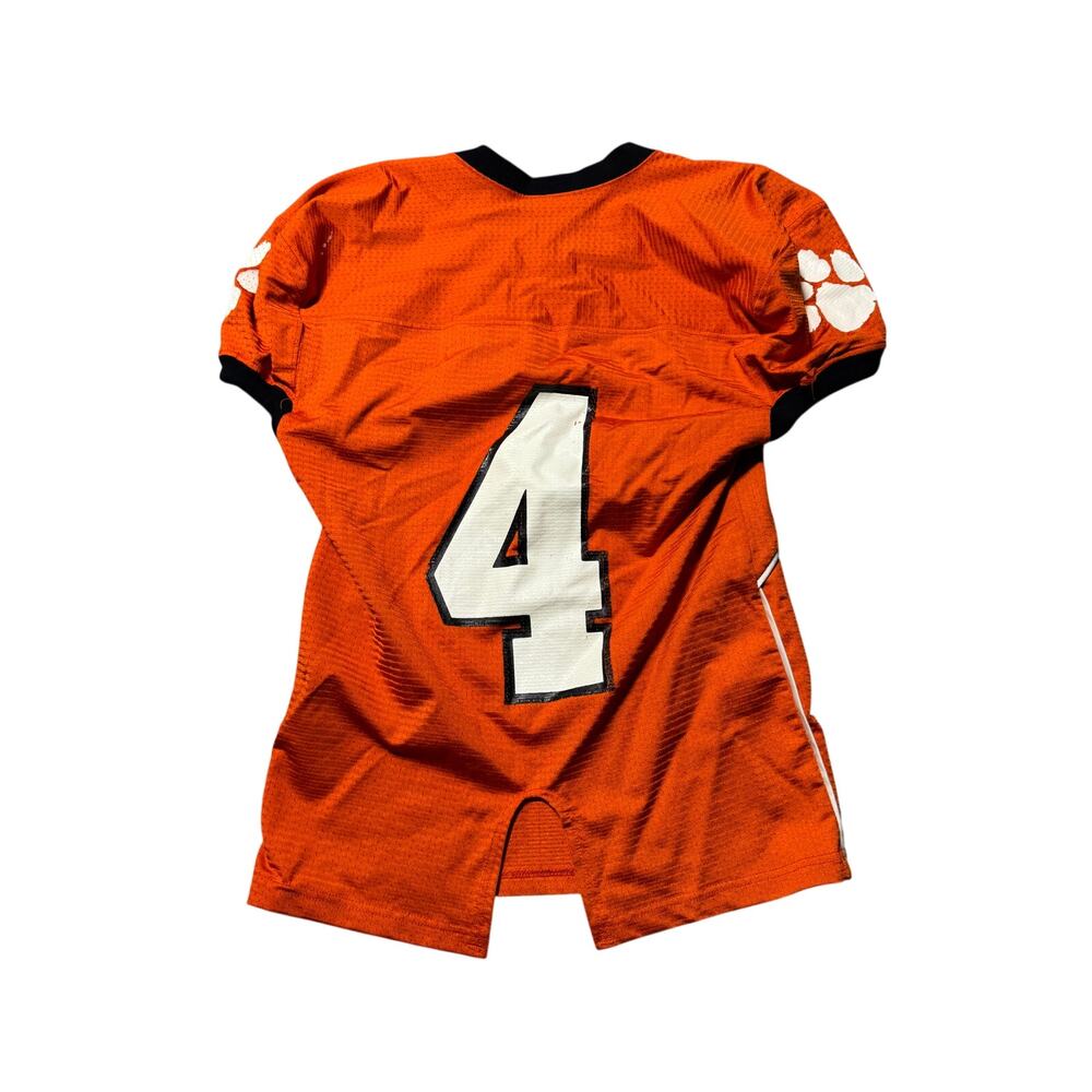 Matt's Athletic Wear NCAA Football Jersey Mens M Orange Mesh Clemson Tigers #4 - Picture 6 of 16